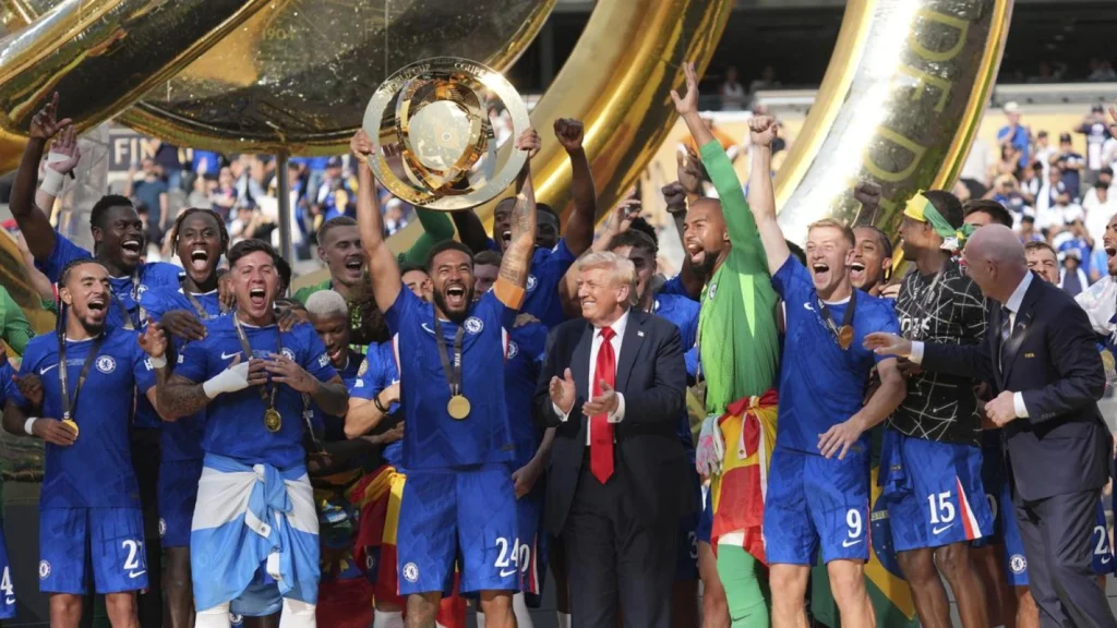 Kejadian Tak Terduga dalam Perayaan Kemenangan Chelsea di Final Club World Cup
