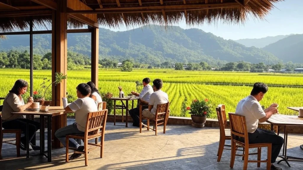 Nikmati Ngopi di Tepi Sawah: Destinasi Menenangkan di Sekitar Jakarta