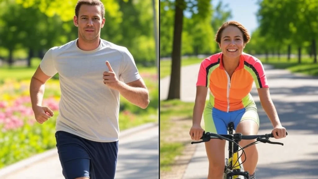 Jogging vs Bersepeda: Mana yang Lebih Efektif dalam Membakar Kalori?